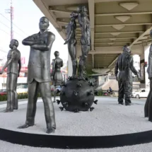 Monumento rinde homenaje a personal de salud