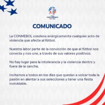 LA CONMEBOL ABRE INVESTIGACIÓN POR PELEA ENTRE AFICIONADOS Y FUTBOLISTAS