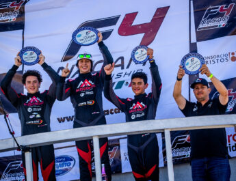 Grandes Triunfos en la 2da. Fecha de la FIA NACAM FORMULA 4 en Amozoc